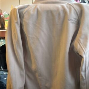 The North Face Light Gray Fleece Jacket